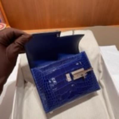 wholesale quality hermes verrou 17 allligator blue electric phw